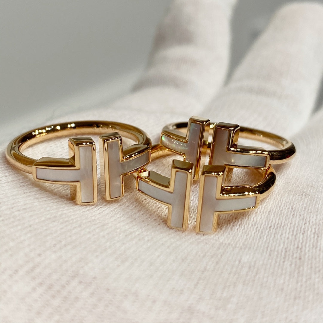 [Reverie Jewels] WIRE MOP RING PINK GOLD
