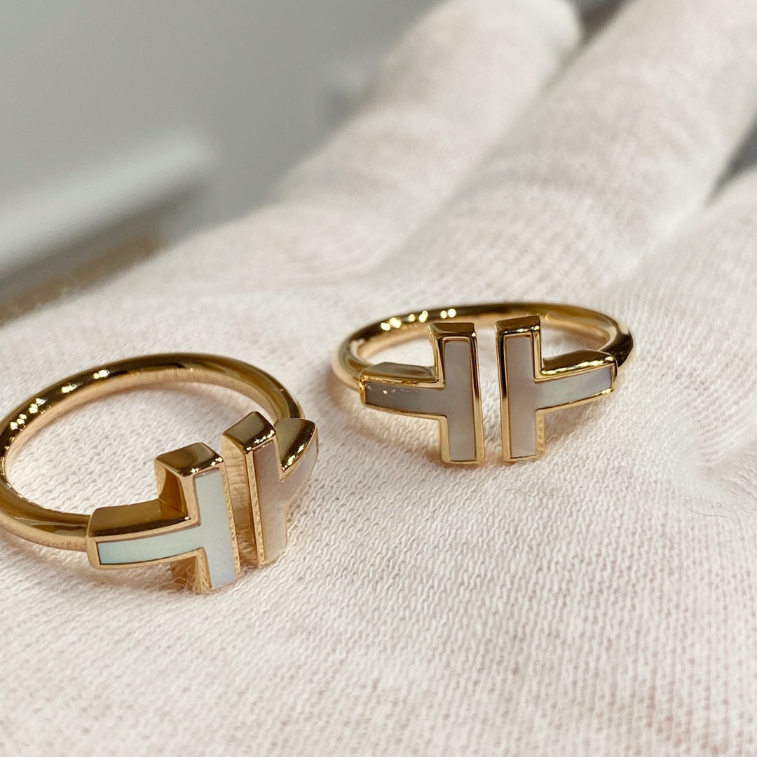 [Reverie Jewels] WIRE MOP RING PINK GOLD