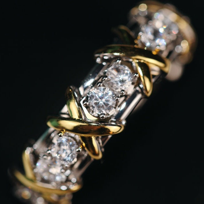 [Reverie Jewels]SIXTEEN STONE RING GOLD