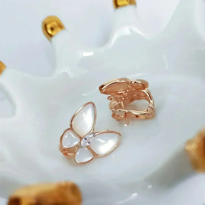 [⭐Reverie Jewels]BUTTERFLY MOP DIAMOND EARRINGS