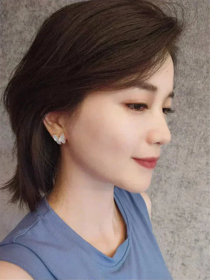 [⭐Reverie Jewels]BUTTERFLY MOP DIAMOND EARRINGS