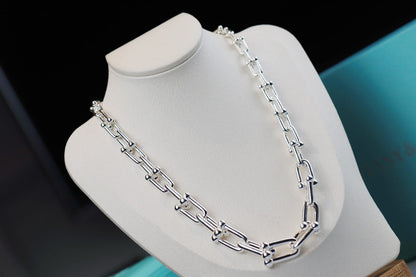 [Reverie Jewels]HARDWEAR LINK SILVER NECKLACE