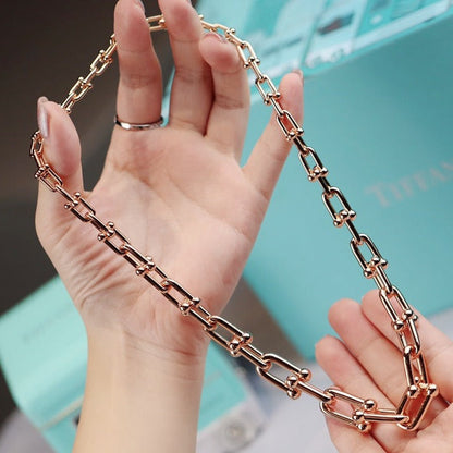 [Reverie Jewels]HARDWEAR LINK GOLD NECKLACE