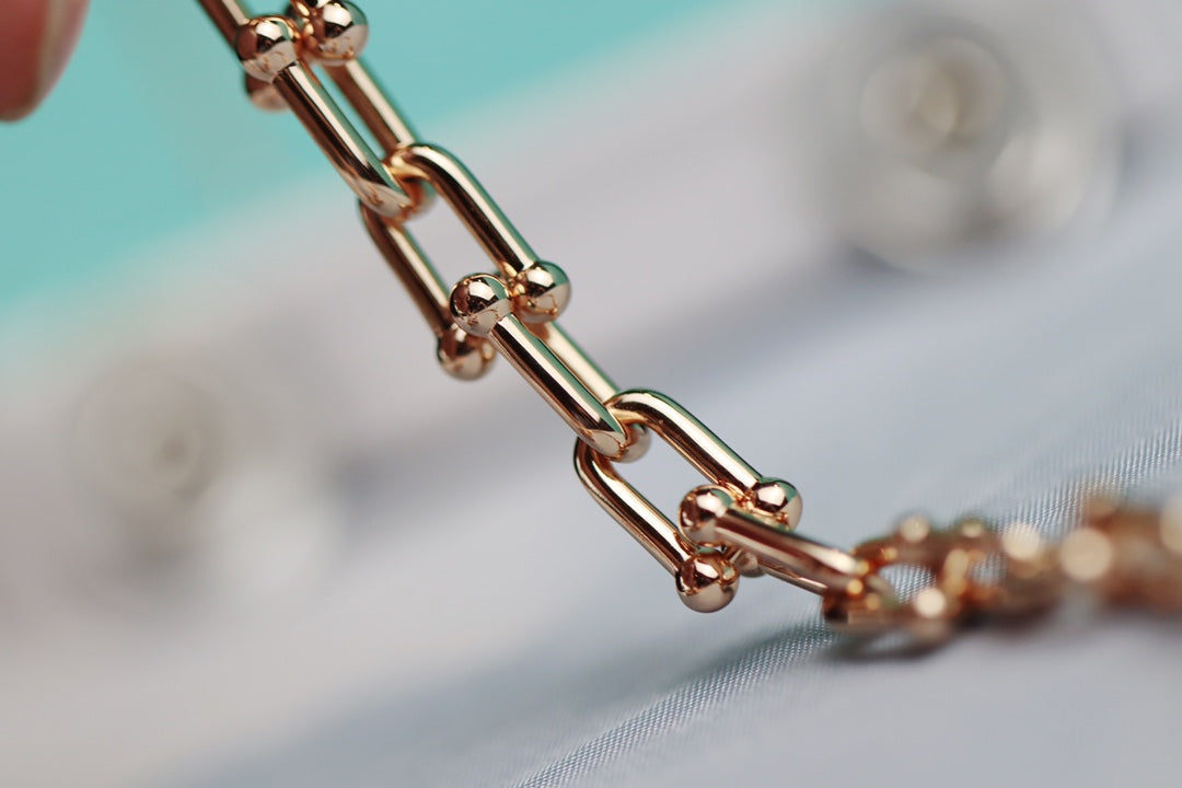 [Reverie Jewels]HARDWEAR LINK GOLD NECKLACE