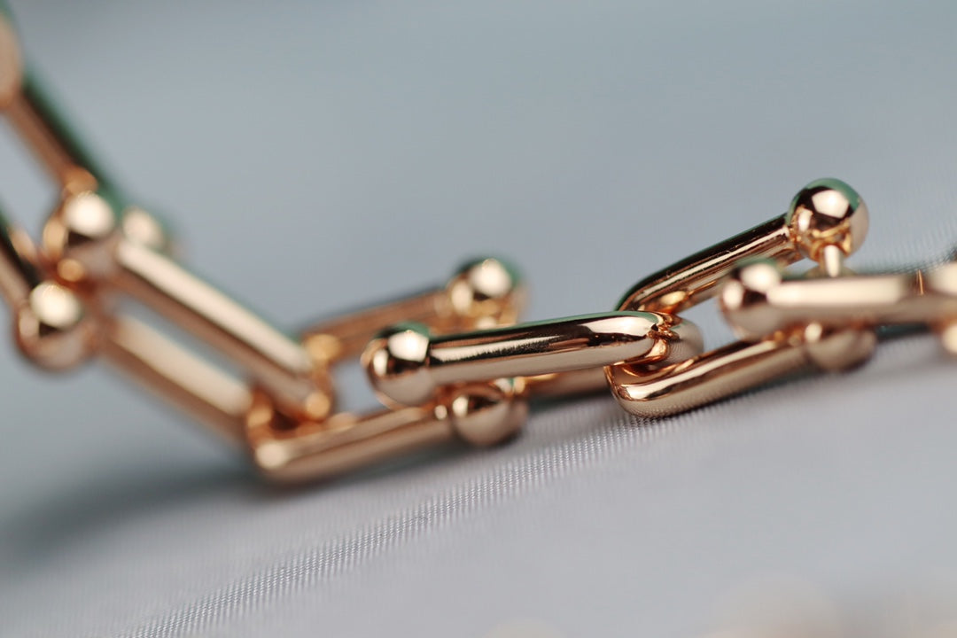 [Reverie Jewels]HARDWEAR LINK GOLD NECKLACE