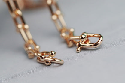 [Reverie Jewels]HARDWEAR LINK GOLD NECKLACE