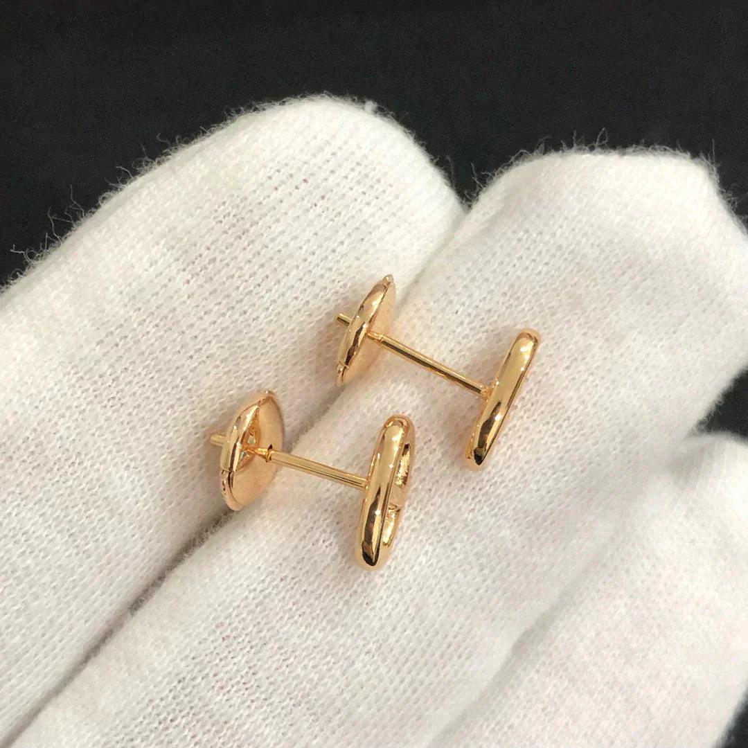 [⭐Reverie Jewels]CHAINE SMALL EARRINGS GOLD AND SILVER
