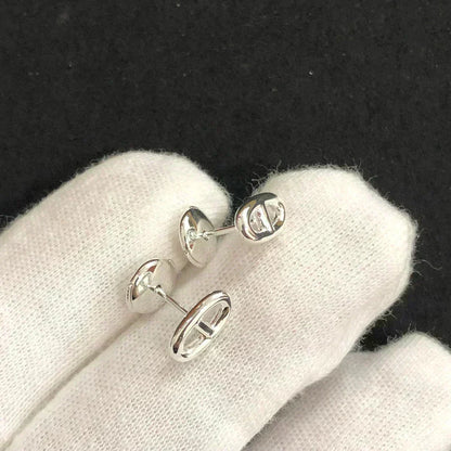 [⭐Reverie Jewels]CHAINE SMALL EARRINGS GOLD AND SILVER