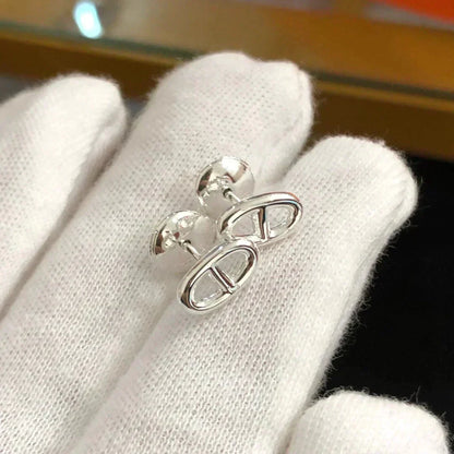 [⭐Reverie Jewels]CHAINE SMALL EARRINGS GOLD AND SILVER