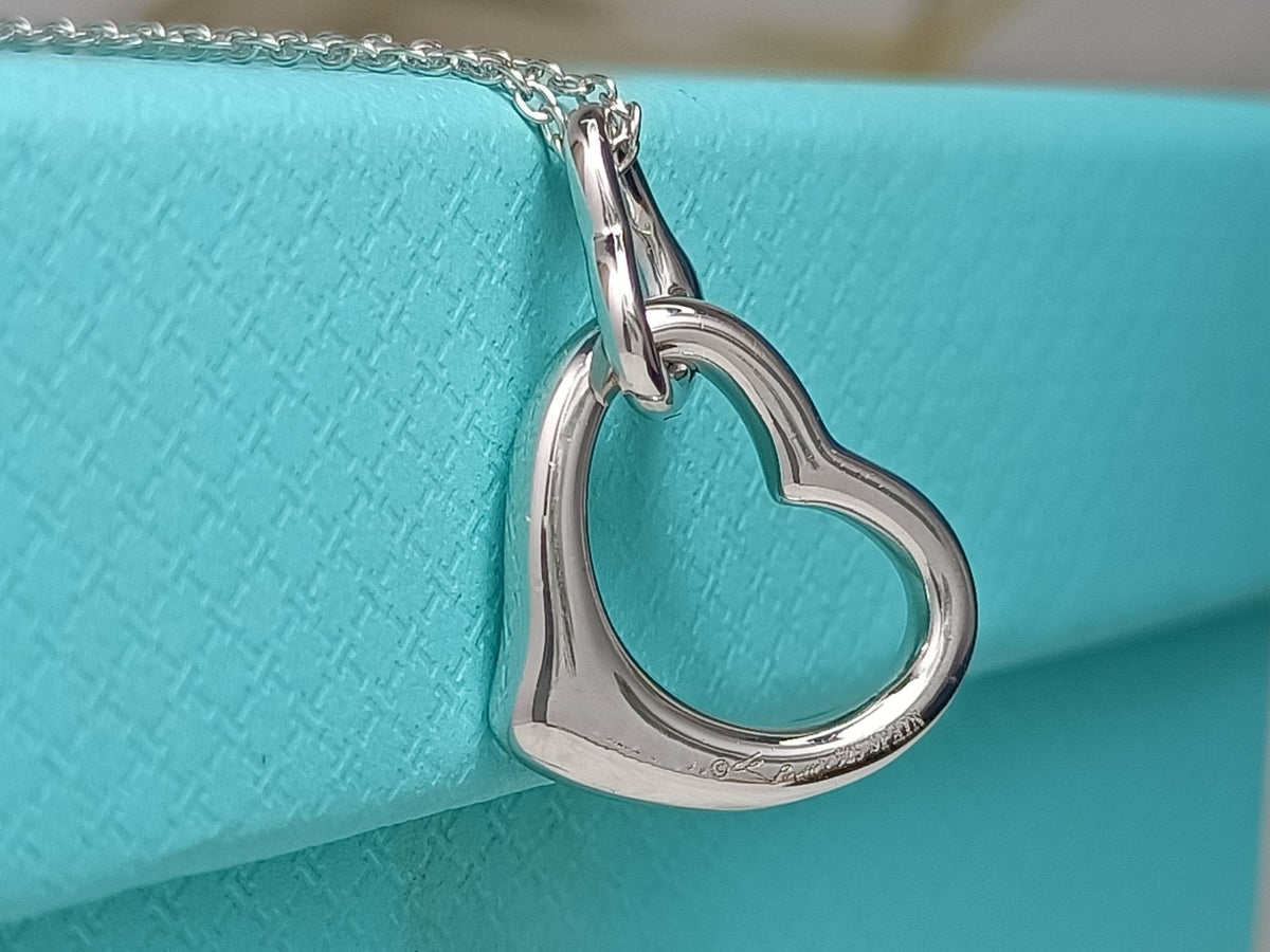 [Reverie Jewels]DOUBLE HEART SILVER NECKLACE