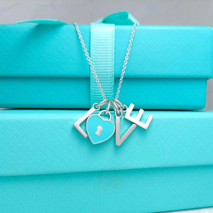 [Reverie Jewels]LOVE TEXT PEDANT NECKLACE