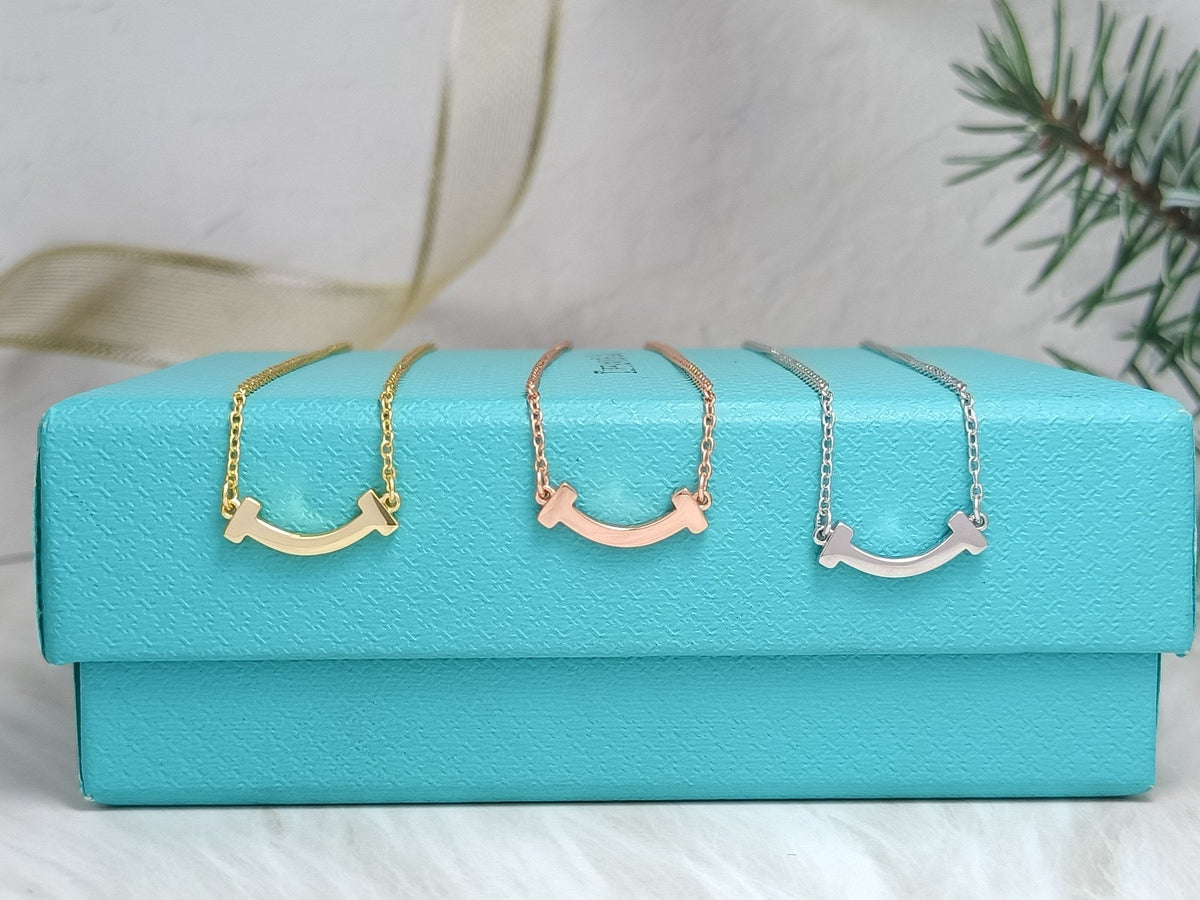 [Reverie Jewels]MINI SMILE PEDANT NECKLACE