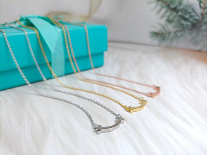 [Reverie Jewels]MINI SMILE PEDANT NECKLACE