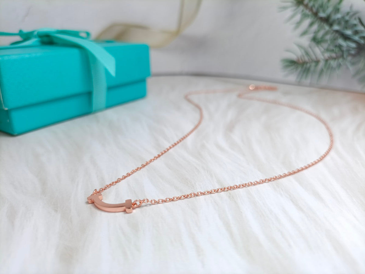 [Reverie Jewels]MINI SMILE PEDANT NECKLACE