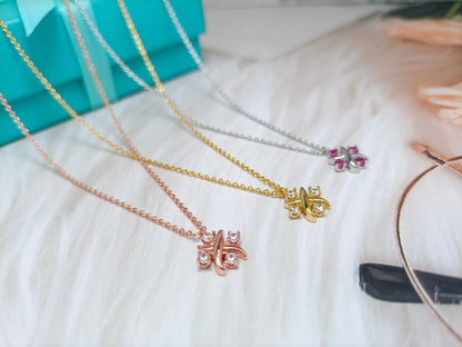 [Reverie Jewels]PINWHEEL NECKLACE DIAMOND