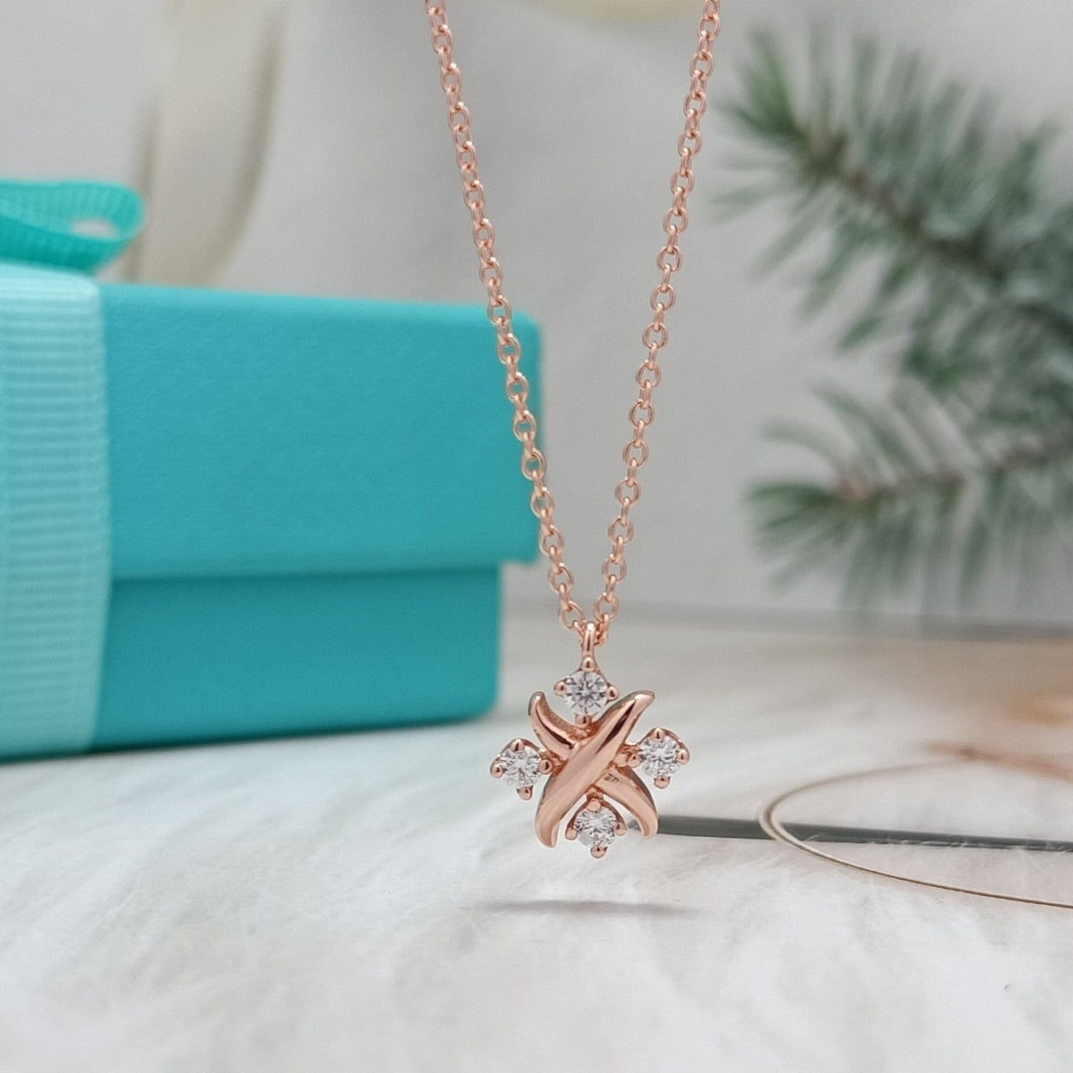 [Reverie Jewels]PINWHEEL NECKLACE DIAMOND