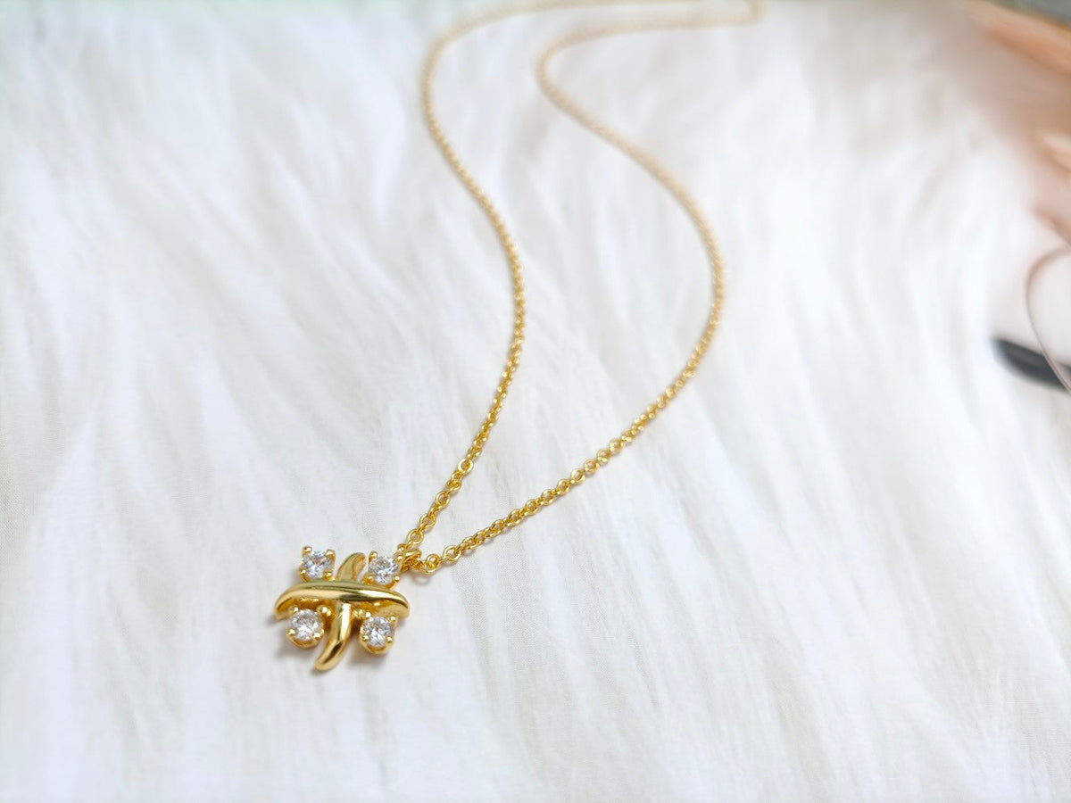 [Reverie Jewels]PINWHEEL NECKLACE DIAMOND