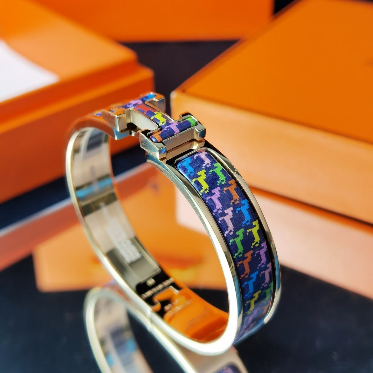 [⭐Reverie Jewels]H HORSE BRACELET 12MM