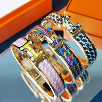 [⭐Reverie Jewels]H HORSE BRACELET 12MM
