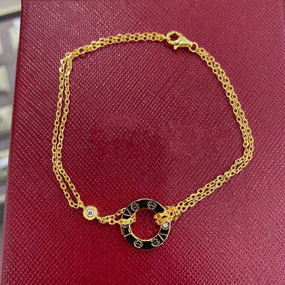 [⭐Reverie Jewels]LOVE BRACELET 2 DIAMOND