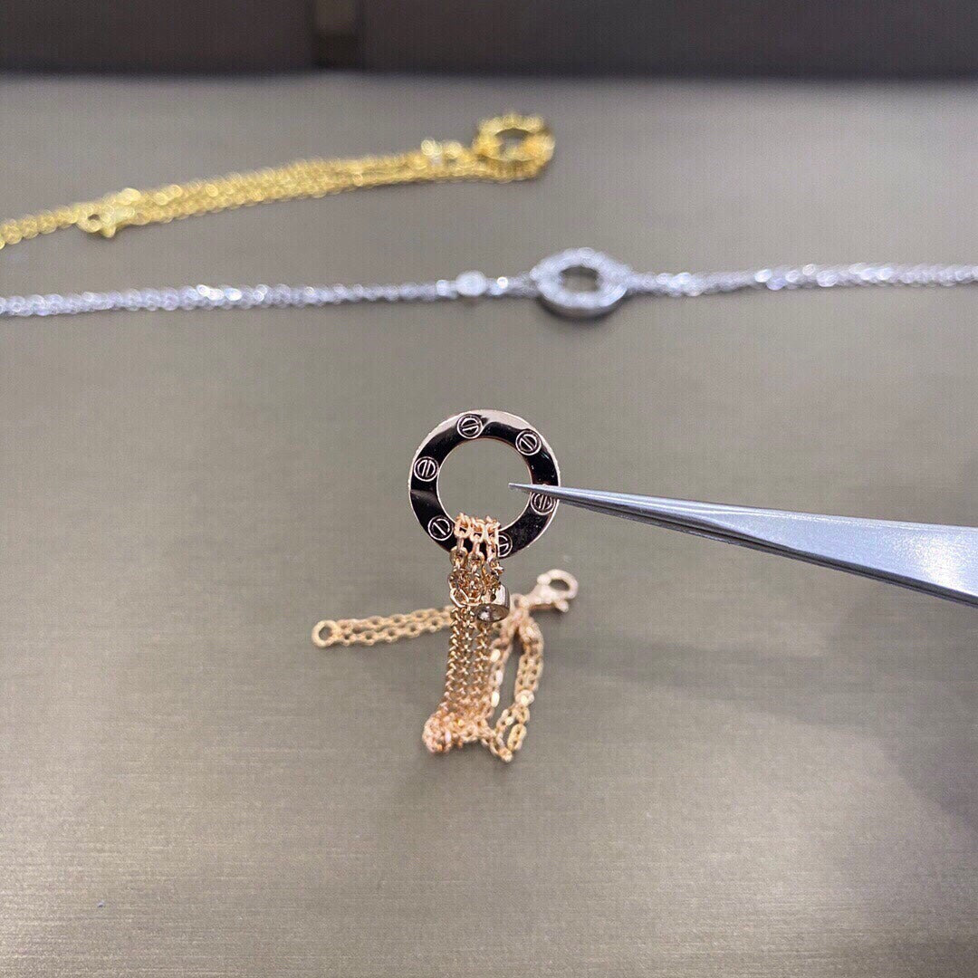 [⭐Reverie Jewels]LOVE BRACELET 2 DIAMOND