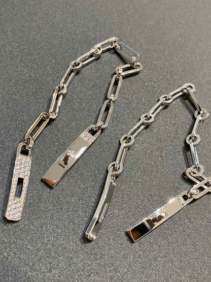 [⭐Reverie Jewels]CHAINE BRACELET SMALL MODEL DIAMOND