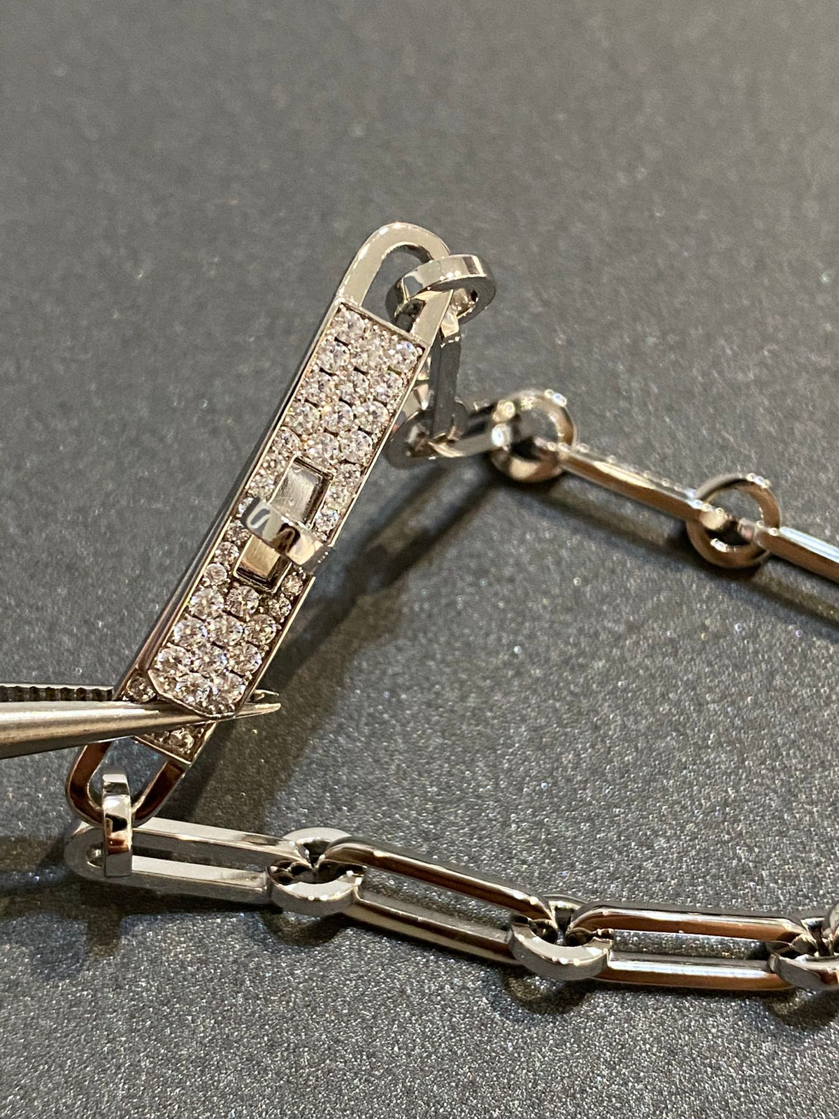 [⭐Reverie Jewels]CHAINE BRACELET SMALL MODEL DIAMOND