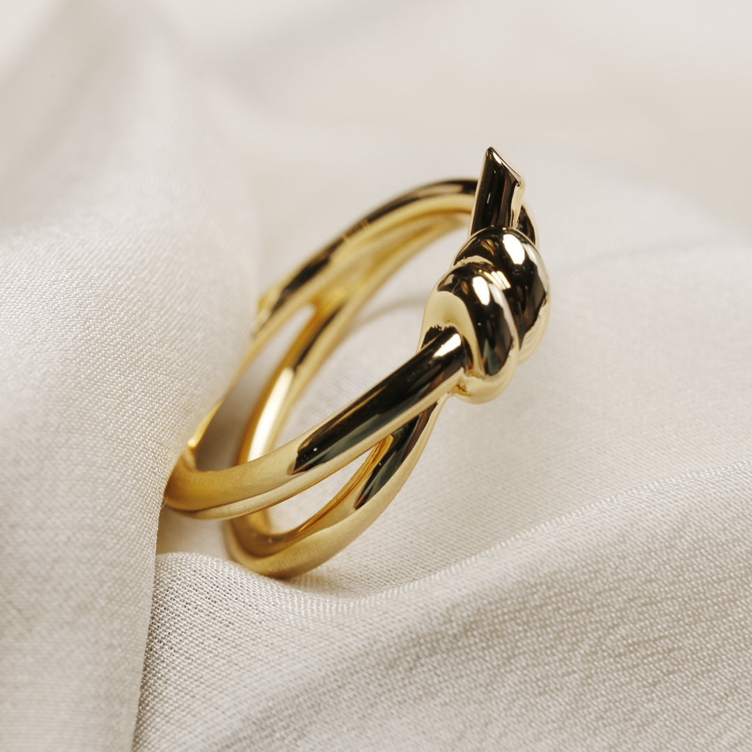 [Reverie Jewels]KNOT RING GOLD