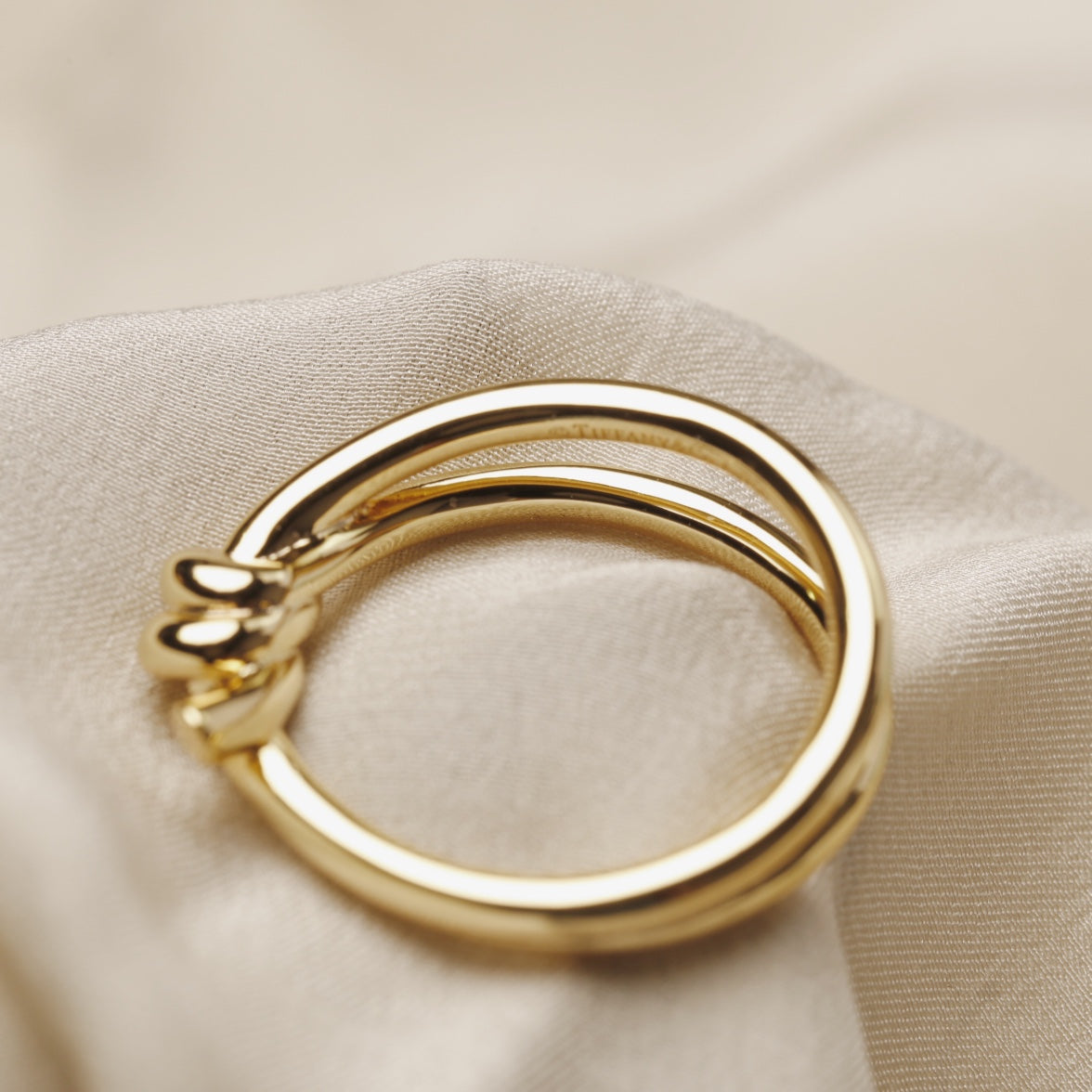 [Reverie Jewels]KNOT RING GOLD