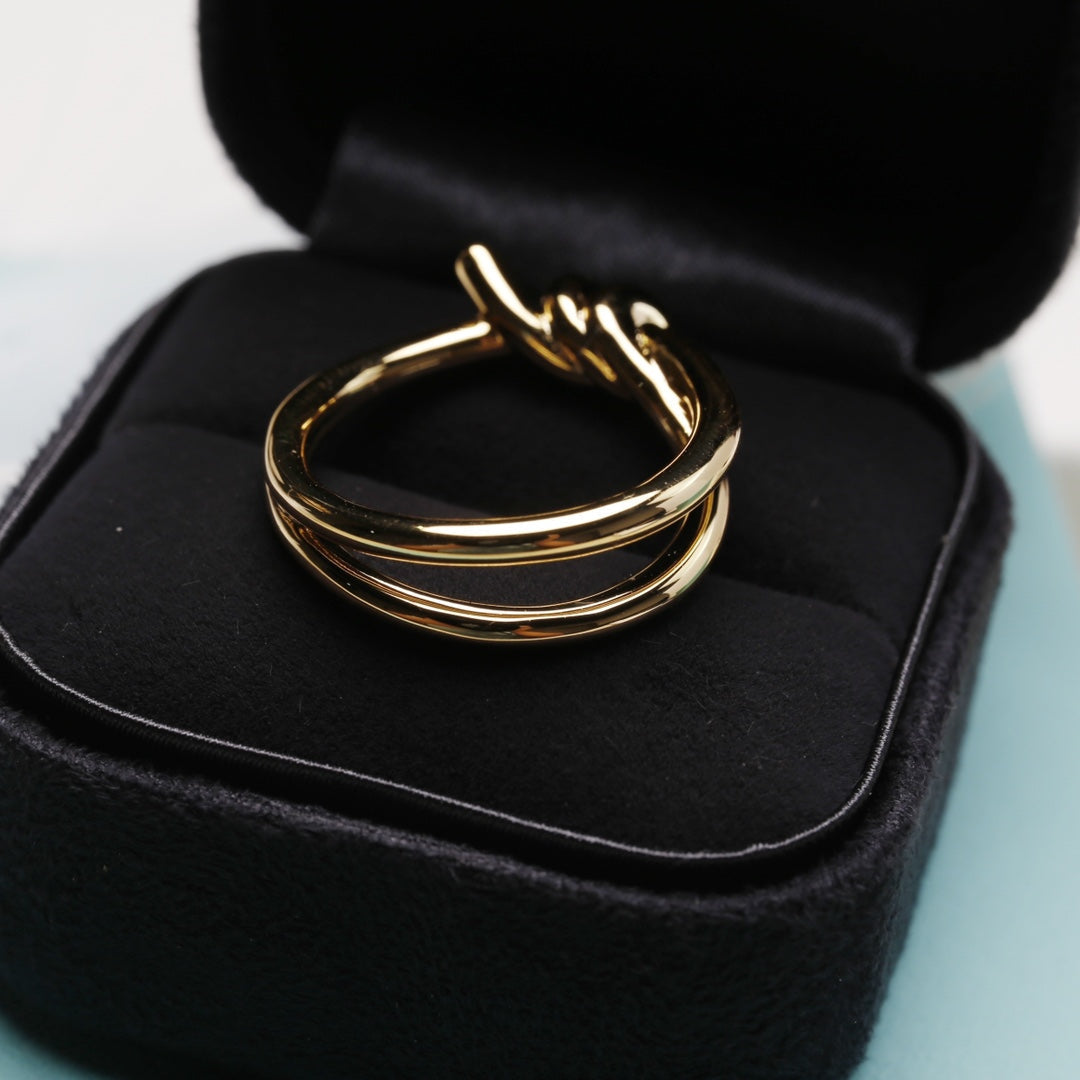 [Reverie Jewels]KNOT RING GOLD