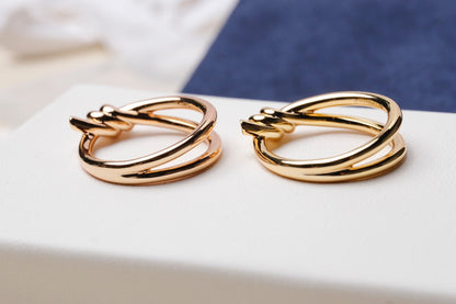 [Reverie Jewels]KNOT RING GOLD