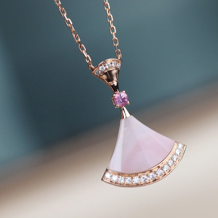 [⭐Reverie Jewels]DREAM NECKLACE PINK MOP DIAMOND