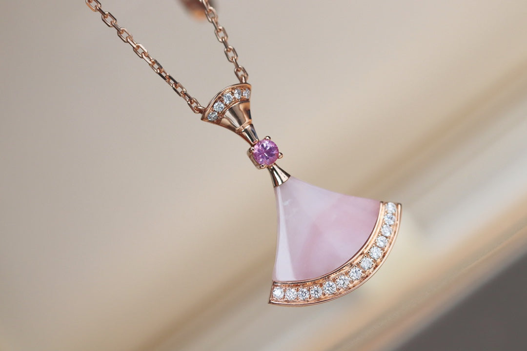 [⭐Reverie Jewels]DREAM NECKLACE PINK MOP DIAMOND