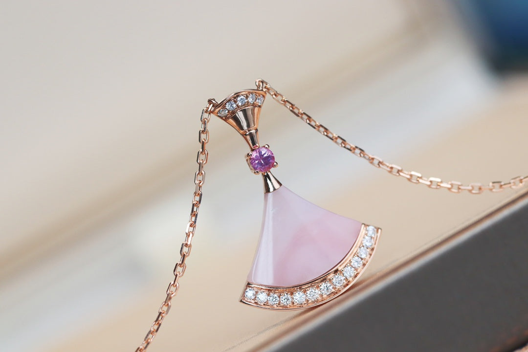 [⭐Reverie Jewels]DREAM NECKLACE PINK MOP DIAMOND