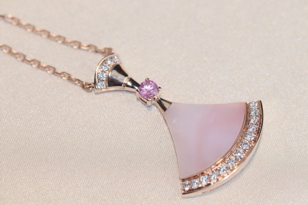 [⭐Reverie Jewels]DREAM NECKLACE PINK MOP DIAMOND