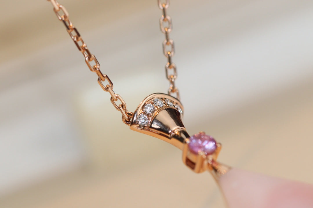 [⭐Reverie Jewels]DREAM NECKLACE PINK MOP DIAMOND