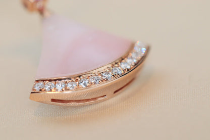 [⭐Reverie Jewels]DREAM NECKLACE PINK MOP DIAMOND