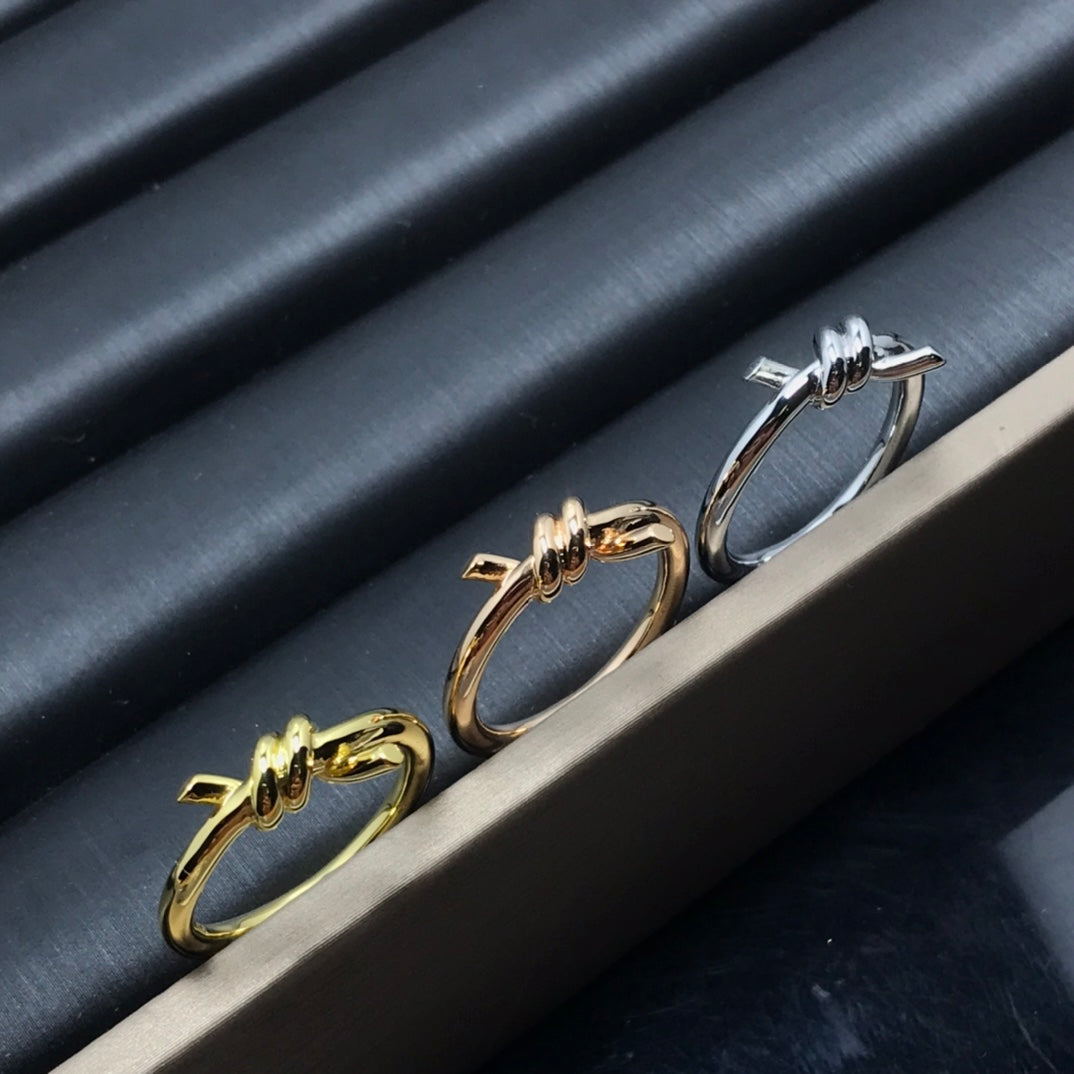 [Reverie Jewels]KNOT RING 1.2MM