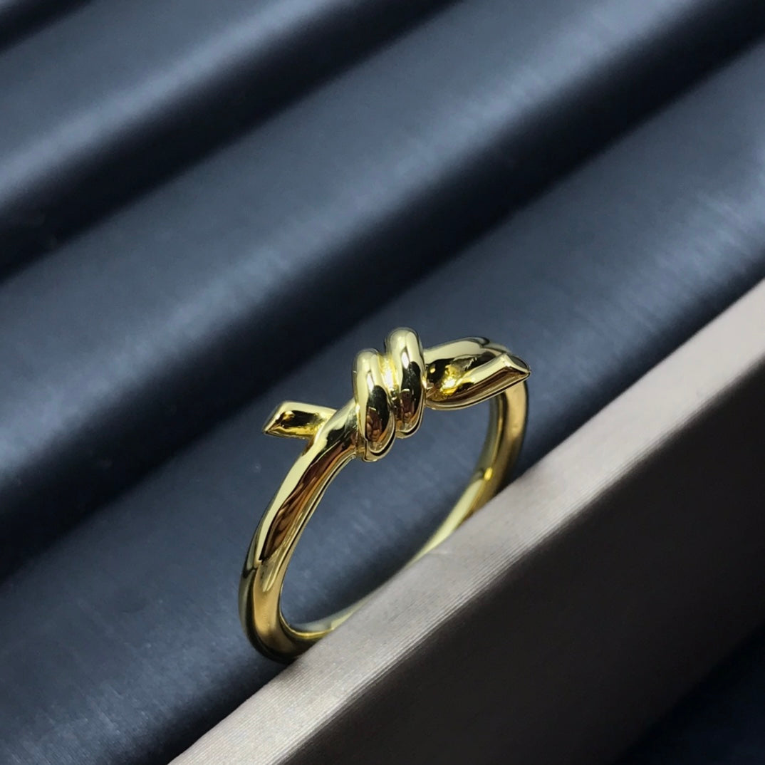 [Reverie Jewels]KNOT RING 1.2MM