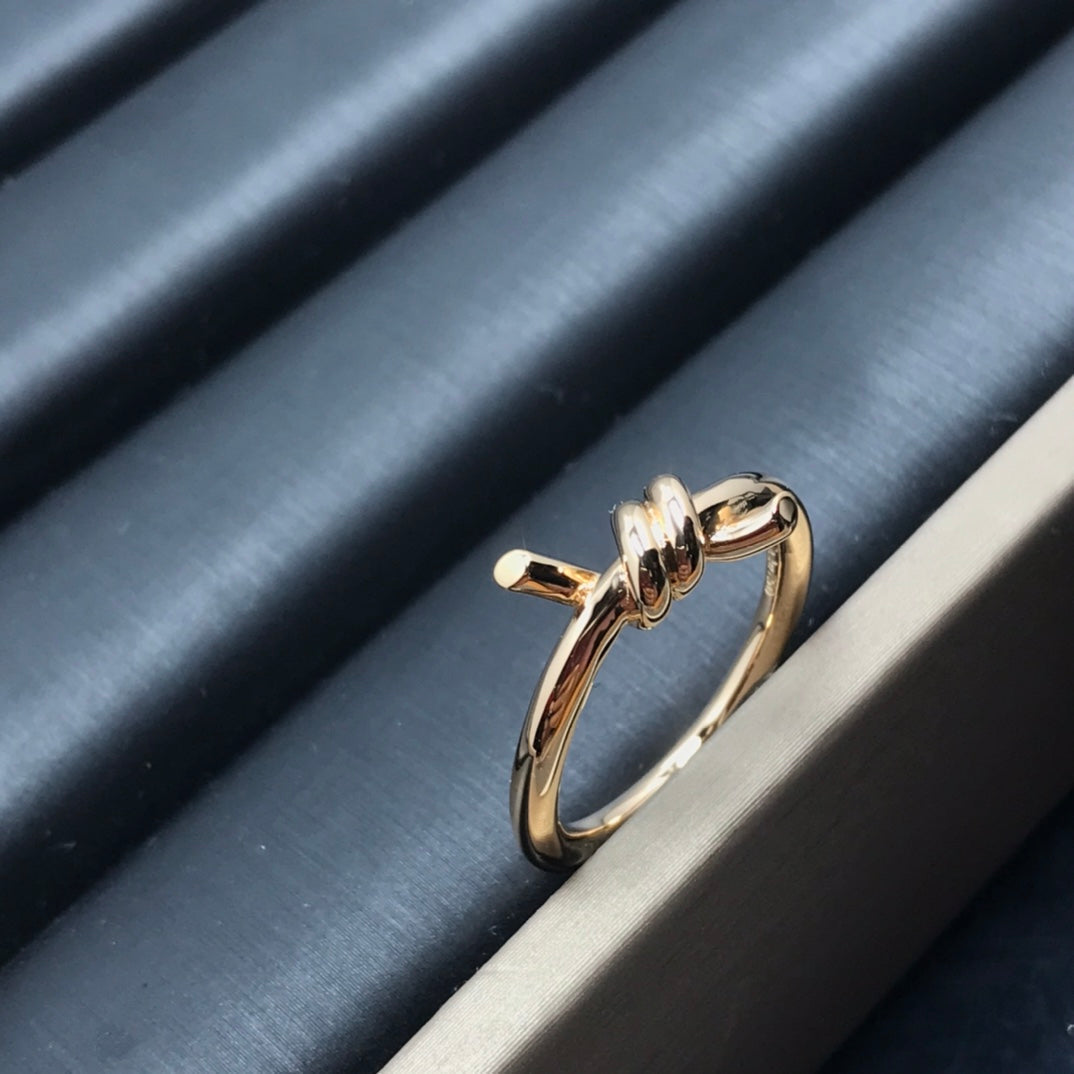 [Reverie Jewels]KNOT RING 1.2MM