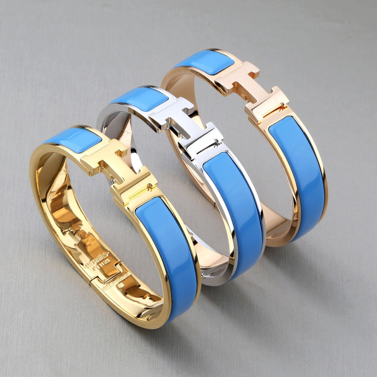 [⭐Reverie Jewels]H BRACELET TURQUOISE 12MM