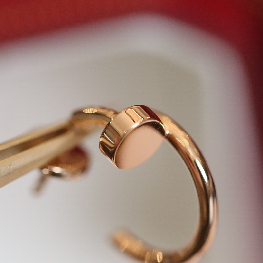 [⭐Reverie Jewels]JUSTE EARRINGS PINK GOLD