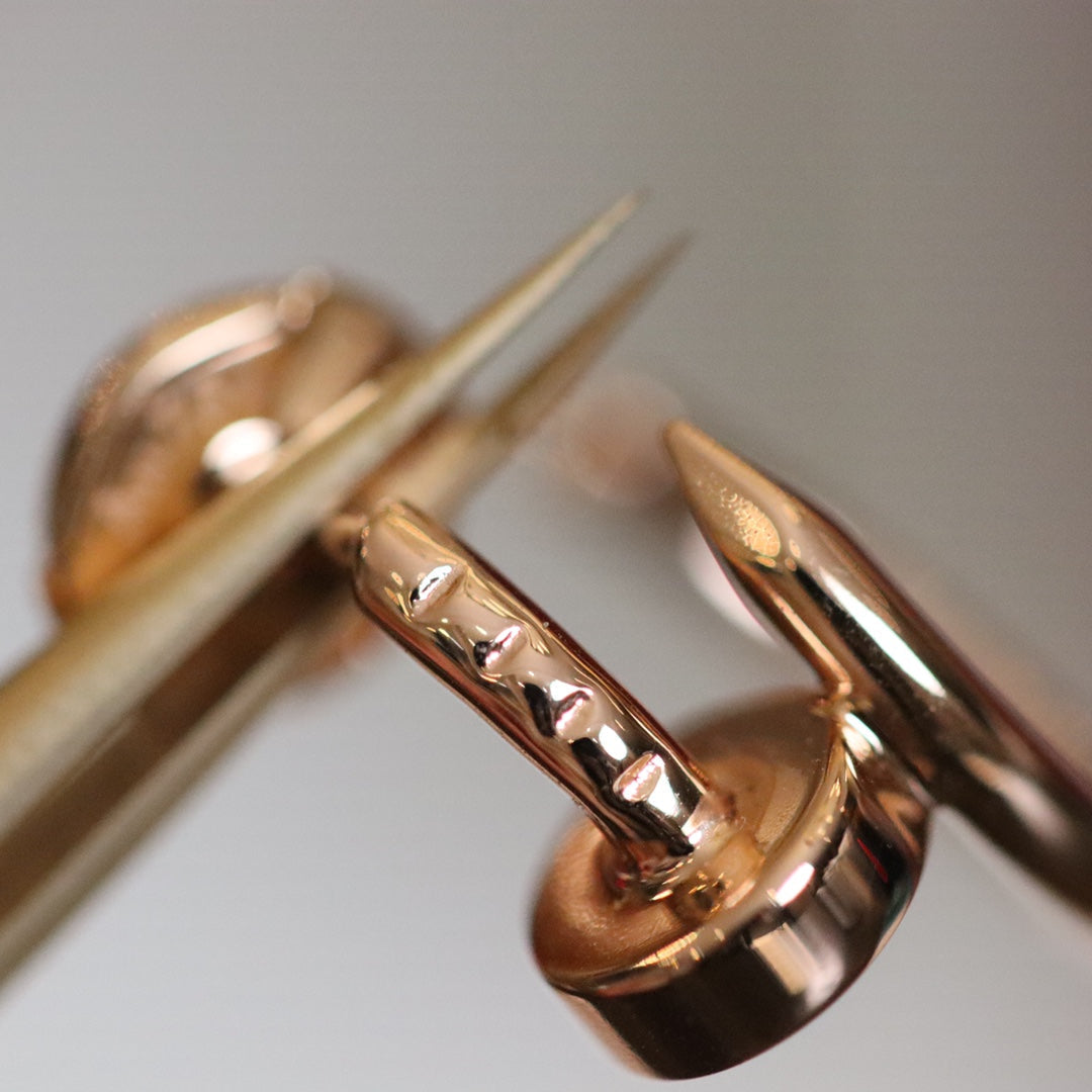 [⭐Reverie Jewels]JUSTE EARRINGS PINK GOLD