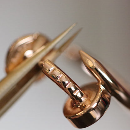 [⭐Reverie Jewels]JUSTE EARRINGS PINK GOLD