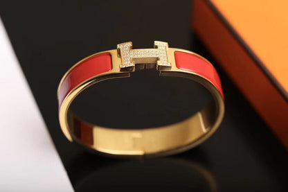 [⭐Reverie Jewels]H BRACELET GOLD DIAMOND