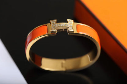 [⭐Reverie Jewels]H BRACELET GOLD DIAMOND