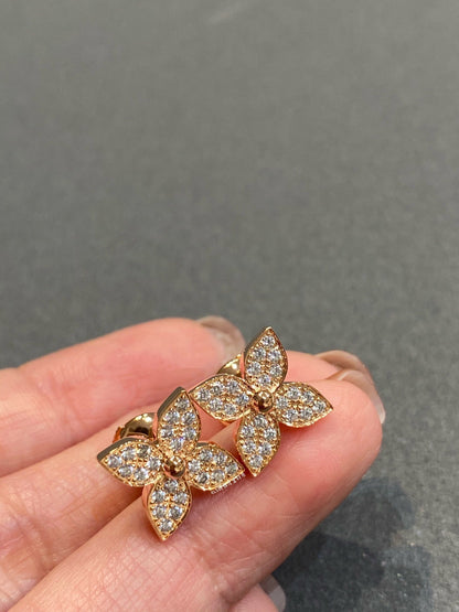 [⭐Reverie Jewels]STAR DIAMOND EARRINGS