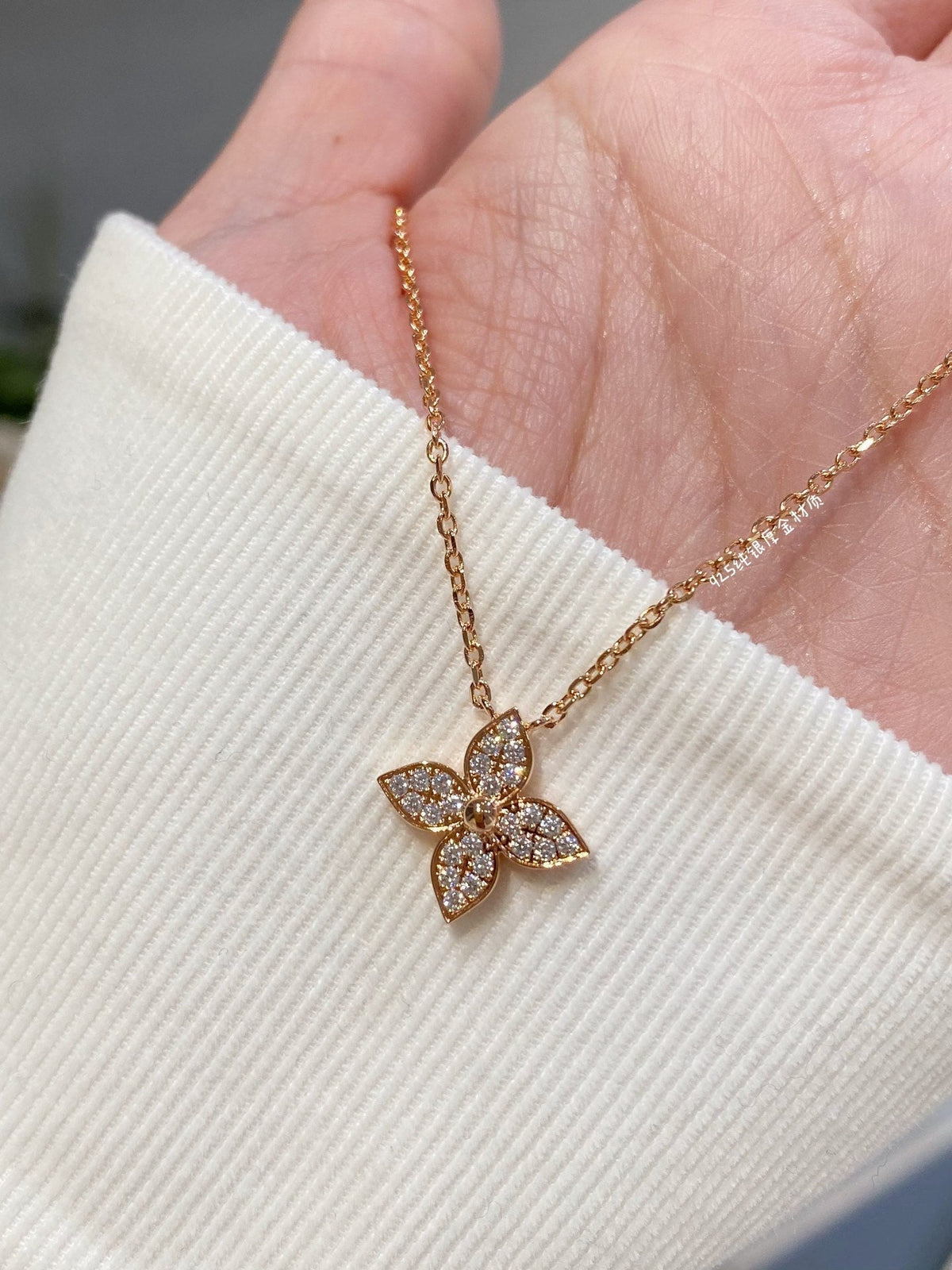[⭐Reverie Jewels]STAR DIAMOND NECKALCE