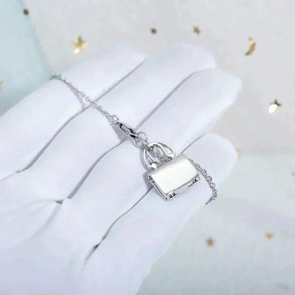 [⭐Reverie Jewels]AMULETTE PEDANT SILVER NECKLACE