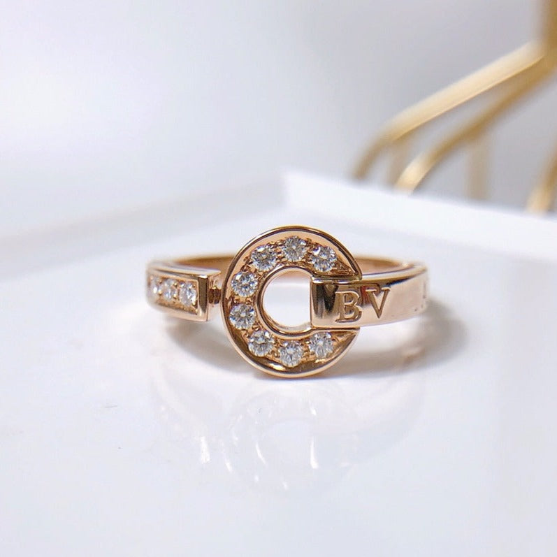 [⭐Reverie Jewels]DREAM RING DIAMOND PINK GOLD